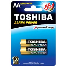 Toshiba Alpha Power AA Super Alkaline ( LR6/1.5V ) / 2 Pcs